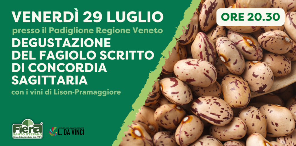 Degustazione del Fagiolo Scritto di Concordia Sagittaria