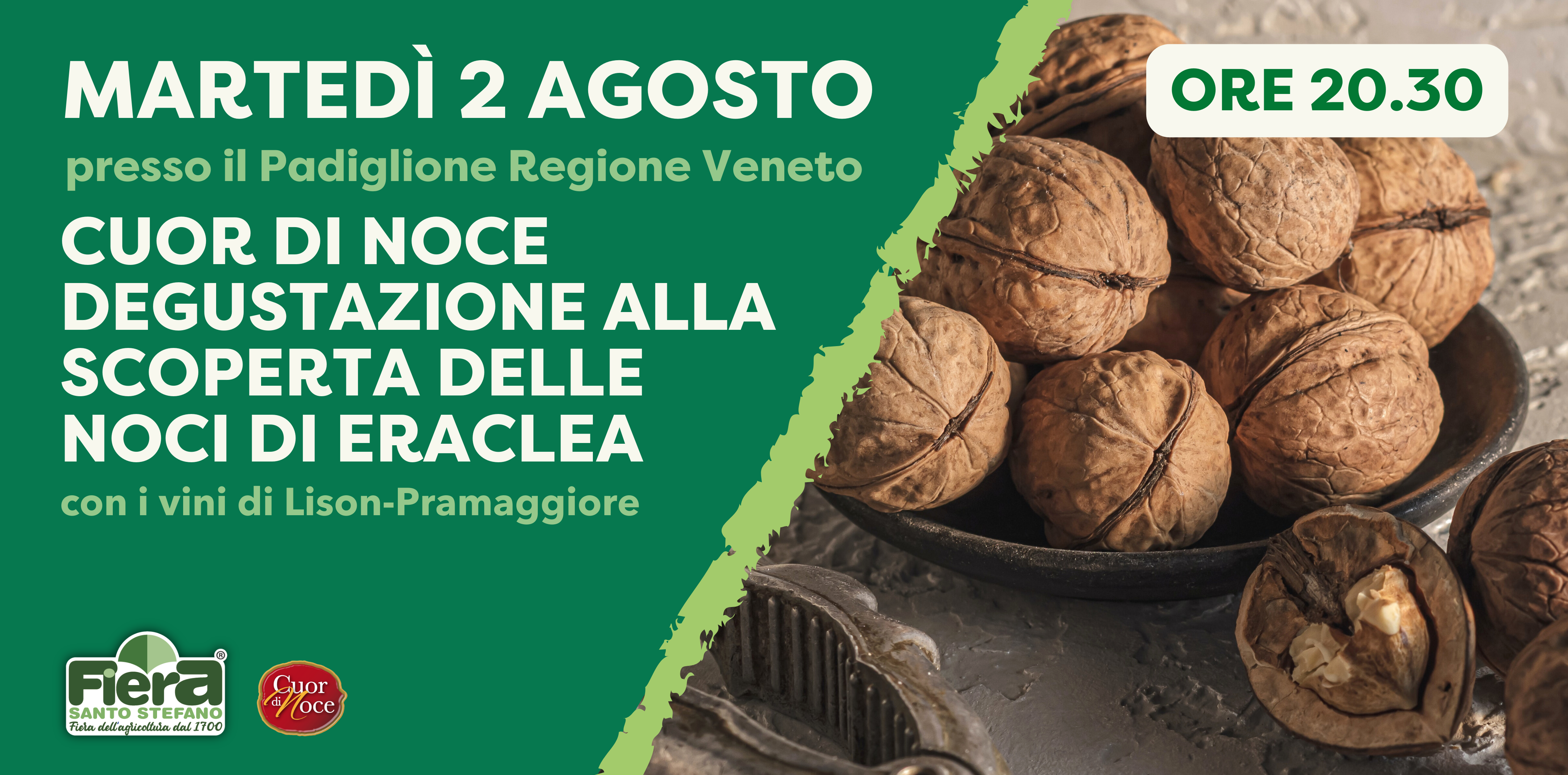 Cuor di Noce – Degustazione alla scoperta delle Noci di Eraclea