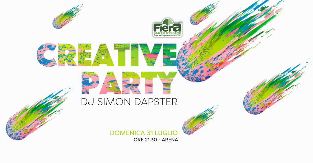 CREATIVE PARTY – DJ Simon Dapster