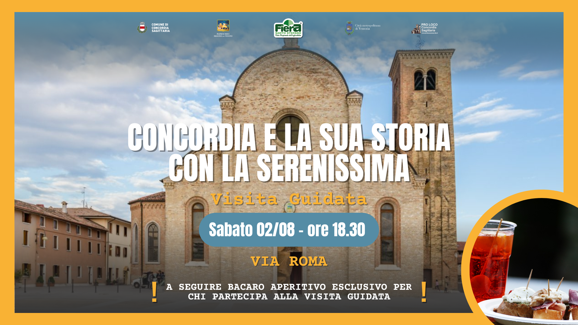 Visita Guidata: Concordia e la sua Storia con la Serenissima